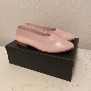 Brand New Martiniano Glove Shoes in Pink Leather